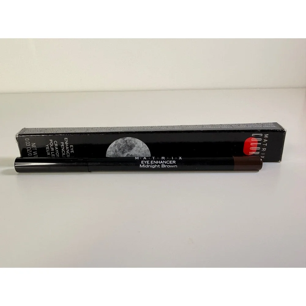 Matrix Color Eye Enhancer Pencil Midnight Brown Eyeliner Crayon 0.03oz NIB